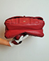 Bonita Pleated Shoulder Bag, top view